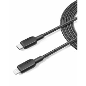 Anker Cable de USB-C a Lightning 310 (negro, 180 cm), certificación MFi, cable de carga rápida para iPhone 14 Plus, 14, 14 Pro