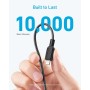Anker Cable de USB-C a Lightning 310 (negro, 180 cm), certificación MFi, cable de carga rápida para iPhone 14 Plus, 14, 14 Pro