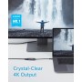 Anker Adaptador USB C a HDMI (4K a 60Hz), Adaptador USB C portátil PowerExpand + de Aluminio, para MacBook Pro, MacBook Air,
