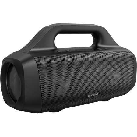 Soundcore Motion Boom Altavoz Bluetooth Potente de 30W, con Diafragma de Titanio, Tecnología BassUp, Resistente al Agua IPX7,