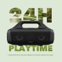 Soundcore Motion Boom Altavoz Bluetooth Potente de 30W, con Diafragma de Titanio, Tecnología BassUp, Resistente al Agua IPX7,