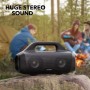 Soundcore Motion Boom Altavoz Bluetooth Potente de 30W, con Diafragma de Titanio, Tecnología BassUp, Resistente al Agua IPX7,