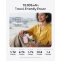 Anker Zolo Power Bank, Cargador Portátil de Alta Velocidad de 10000mAh 30W con Cable USB-C Integrado, Batería para iPhone 16/16