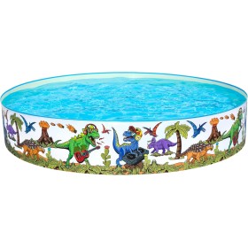 Bestway- 55001_24, Multicolor, 244 x 244 x 46 cm (6941607347669)