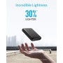 Anker PowerCore 13000, Batería Externa Universal, Micro-USB, 13000 mAh para iPhone 16/15 Series, USB, 46,8 WH, Negro