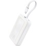 Anker Zolo Power Bank, Cargador Portátil de Alta Velocidad de 10000mAh 30W con Cable USB-C Integrado, 1 USB-C & A, Batería para