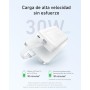 Anker Zolo Power Bank, Cargador Portátil de Alta Velocidad de 10000mAh 30W con Cable USB-C Integrado, 1 USB-C & A, Batería para