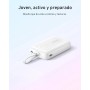 Anker Zolo Power Bank, Cargador Portátil de Alta Velocidad de 10000mAh 30W con Cable USB-C Integrado, 1 USB-C & A, Batería para