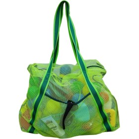 Leberna Bolsa de playa de malla grande, plegable, ligera, resistente, para juguetes