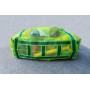 Leberna Bolsa de playa de malla grande, plegable, ligera, resistente, para juguetes