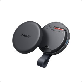 Anker MagGo Adaptador USB-C, Lector de Tarjetas SD y TF Portátil Magnético Cable Incorporado, Transferencia de Datos Máx. de 312