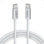 Anker Cable USB C a USB C Zolo, 240W cable de carga rápida tipo C trenzado y anti-suciedad, conector delgado, para iPhone serie