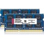 DDR3L / DDR3 Ram 16GB Kit (8GBx2) 1600MHz Memoria Portátil Sodimm PC3L-12800 / PC3-12800 Sin ECC Sin Búfer 1.35V / 1.5V CL11