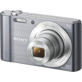 Sony DSC-W810 - Cámara compacta de 20.1 Mp (pantalla de 2.7", zoom óptico 6x, estabilizador digital), plateado