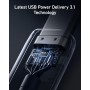 Anker 765 Cable USB-C a USB-C (140W 90cm), Cable USB 2.0 de carga rápida para MacBook Pro 2021, iPad Pro, iPad Air 4, Samsung