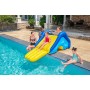 BESTWAY Tobogán Hinchable Infantil para Piscina Giant Pool 247x124x100 cm Multicolor