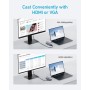 Anker Dual-Display USB-C Hub (10-in-1), 4K @ 30Hz HDM con Power Delivery de 100 W máx., Puertos de Datos USB-C y USB-A de 5 Gbps