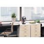 Bestron Table fan Ø 27 cm, small fan with 2 speed levels and oscillation function of 75°, height: 29 cm, 30 W, DDF27G, colour: