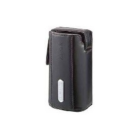 Sony Case LCS-LA - Funda (Cuero, Negro, 35g, 100 x 56 x 37 mm)