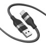 Anker Car Carplay Cable for iPhone 16 15 Pro Max Plus, Upcycled Braided USB A to USB C Car Charger Cord for Samsung Note20 and