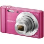 Sony DSC-W810 - Cámara compacta de 20.1 Mp (pantalla de 2.7", zoom óptico 6x, estabilizador digital), plateado