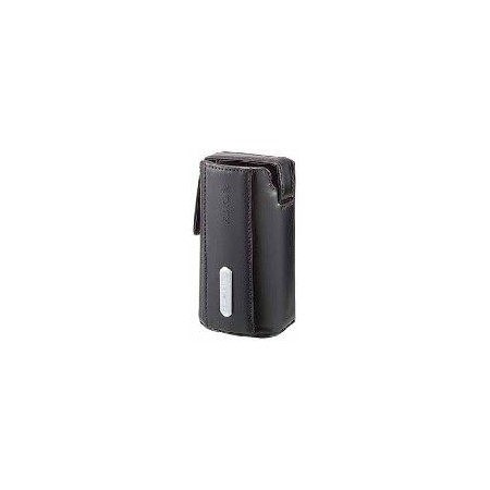 Sony Case LCS-LA - Funda (Cuero, Negro, 35g, 100 x 56 x 37 mm)