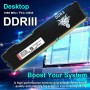 Yongxinsheng DDR3 16GB Kit (8GBx2) 1600MHz Memoria Ram Escritorio Udimm PC3-12800 Sin ECC Sin Búfer 1.5V CL11 2Rx8 Dual Rank 240