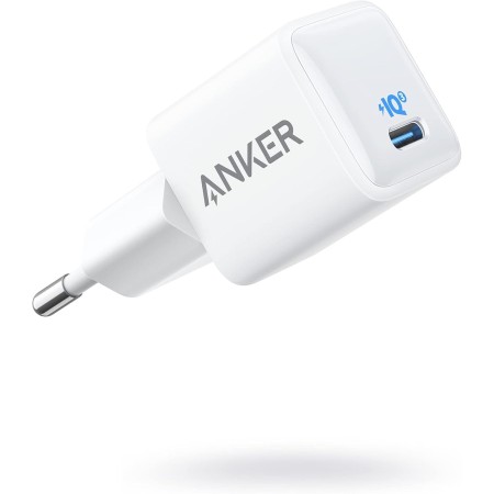 Anker Cargador iPhone Carga Rapida USB C 20 W 511 (Nano),PIQ 3.0 Mini,Adecuado para iPhone 16/16 Mini/16 Pro/16 Pro