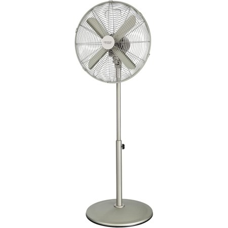 Cecotec EnergySilence 600 WoodDesk Desk Fan, 40 W, Wood Colour Finish, Diameter 12" with 4 Blades, 3 Speeds, Oscillation,