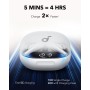 Soundcore Liberty 4 Pro de Anker, Auriculares Inalámbricos con Cancelación de Ruido Adaptativa en Tiempo Real, 7 Sensores,