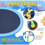 Tosekry Juegos Piscina para Niños, 200CM Piscina Chorros Perro Antideslizante Piscina, Juegos de Agua para Niños Exterior Juegos