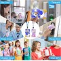 Porta Tarjetas Identificativas, 2 Piezas Funda Tarjeta Identificación Portatarjetas Colgante Card Holder Tarjetero Colgante