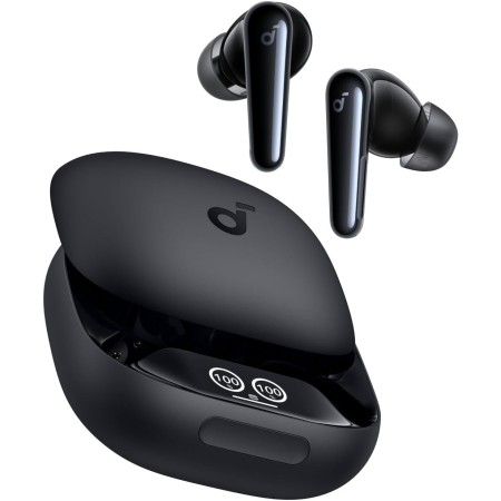 Soundcore Liberty 4 Pro de Anker, Auriculares Inalámbricos con Cancelación de Ruido Adaptativa en Tiempo Real, 7 Sensores,