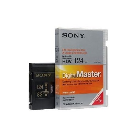 Sony PHDV-124DM Cintas de Audio