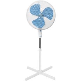 Bestron Summer Breeze Pedestal Fan, Plastic, White