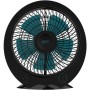 Cecotec EnergySilence 6000 PowerBox Black Floor Fan with Timer, 50 W, 5 x 30 cm Diameter Blades, 3 Speeds, Copper Motor, Rotary