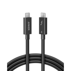Cable certificado Anker Thunderbolt 4, cable de USB-C a USB-C de 2 m de 100 W, compatible con 8K y transferencia de datos a 40
