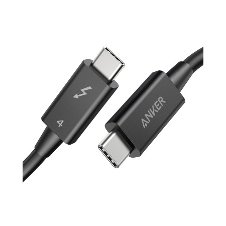 Cable certificado Anker Thunderbolt 4, cable de USB-C a USB-C de 2 m de 100 W, compatible con 8K y transferencia de datos a 40
