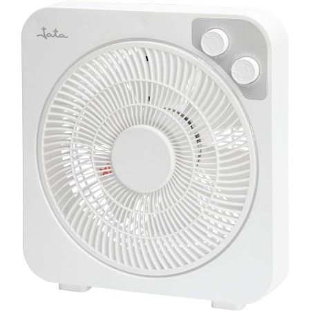 JATA JVVS3016 Floor Fan with 3 Ventilation Levels with Timer Air Flow 1017 m3/h 6 Blades with Carry Handle 45 W Only 58 dB