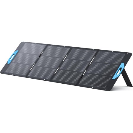 Panel solar portátil Anker SOLIX PS100, Sistema solar compacto de 100W, Compatible con Powerhouse 256Wh, 512Wh y 1229Wh (no