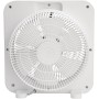 JATA JVVS3016 Floor Fan with 3 Ventilation Levels with Timer Air Flow 1017 m3/h 6 Blades with Carry Handle 45 W Only 58 dB