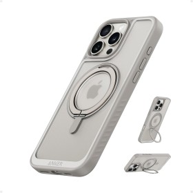 Anker FlexStand Funda Magnética para Móvil, Funda Protectora Antideslizante con Soporte Anular, Funda para Móvil iPhone