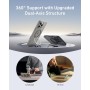 Anker FlexStand Funda Magnética para Móvil, Funda Protectora Antideslizante con Soporte Anular, Funda para Móvil iPhone