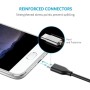 Anker Cable USB C, Powerline USB 3.0 a USB C (3 pies) con Resistencia de dominadas de 56 K Ohm para Samsung Galaxy Note 8, S8,