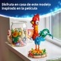 LEGO | Disney Vaiana 2 Heihei - Figura Articulada de Animal con Cabeza Giratoria, Alas Móviles y Plumas en la Cola - Gallo de