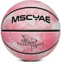 MSCYAE Balón de Baloncesto Tamaño 5,Baloncesto para Niños,Mini Baloncesto Tamaño 3 Ideal para Las Manos de los Niños