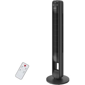 PALINTH Ventilador de torre para dormitorio, ventilador sin aspas de 40 pulgadas, ventilador oscilante de 120 °