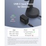 Anker MagGo Soporte de Cargador 2 en 1 Compatible con MagSafe, Ultrarrápido 15 W Certificación Qi2, Ajustable y Superresistente