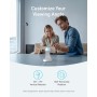 Anker MagGo Soporte de Cargador 2 en 1 Compatible con MagSafe, Ultrarrápido 15 W Certificación Qi2, Ajustable y Superresistente