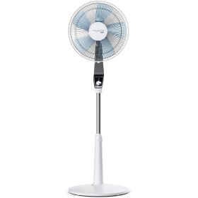Rowenta Turbo Silence Extreme, Quiet Standing Fan, Automatic Oscillation, Noturno Mode, 4 Speeds, 30 cm, Adjustable Orientation